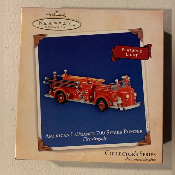 Hallmark Holiday 204 American Lafrance 700 Series Pumper 2nd In